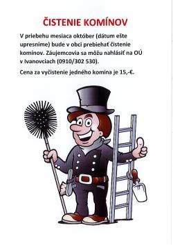 Čistenie komínov